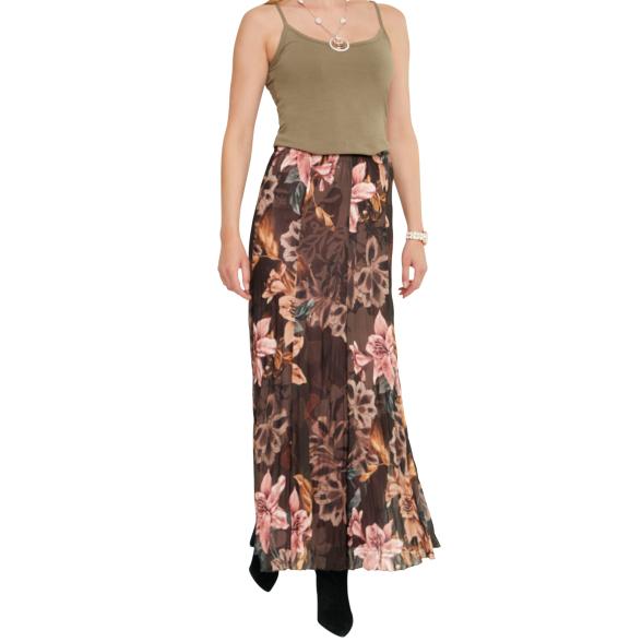 ashley brooke Damen Maxirock mit Druck multicolor - 105207600000 - 1 - 588px