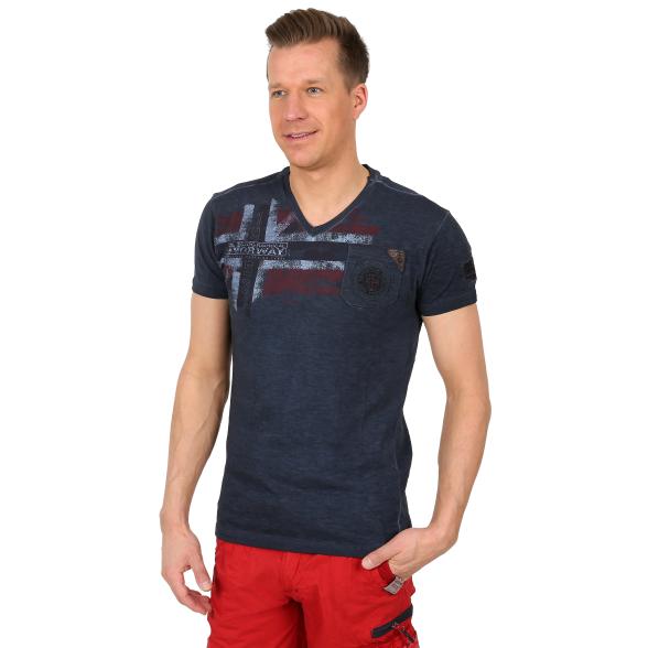 GEOGRAPHICAL NORWAY Herren T-Shirt marine 58 - 105247000006 - 1 - 588px
