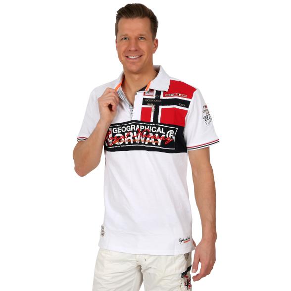GEOGRAPHICAL NORWAY Herren Poloshirt weiß - 105248900000 - 1 - 588px