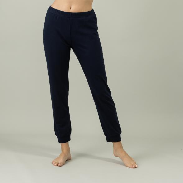 Homewear by BLUE SEVEN Damen Pyjamahose marine 46 - 105311200005 - 1 - 588px