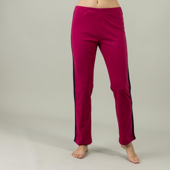 Homewear by BLUE SEVEN Damen Pyjamahose beere 48 - 105311600006 - 1 - 588px