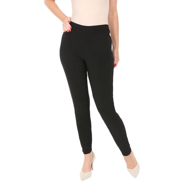 FASHION NEWS Damen-Hose, schmal schwarz 36/40 - 105315700001 - 1 - 588px