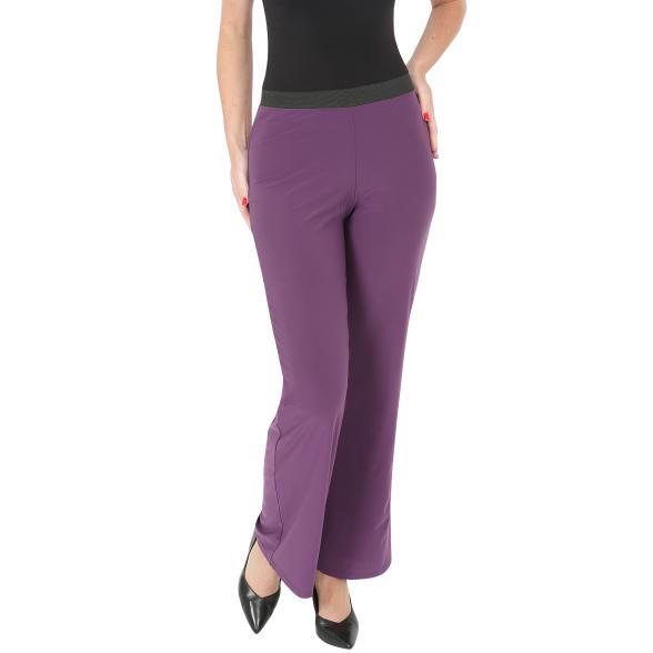 FASHION NEWS  Damen-Hose weit, brombeere 48/52 - 105317100003 - 1 - 588px