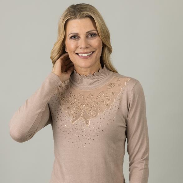 TRENDS by J. Leibfried Damen-Pullover  taupe - 105328200000 - 1 - 588px