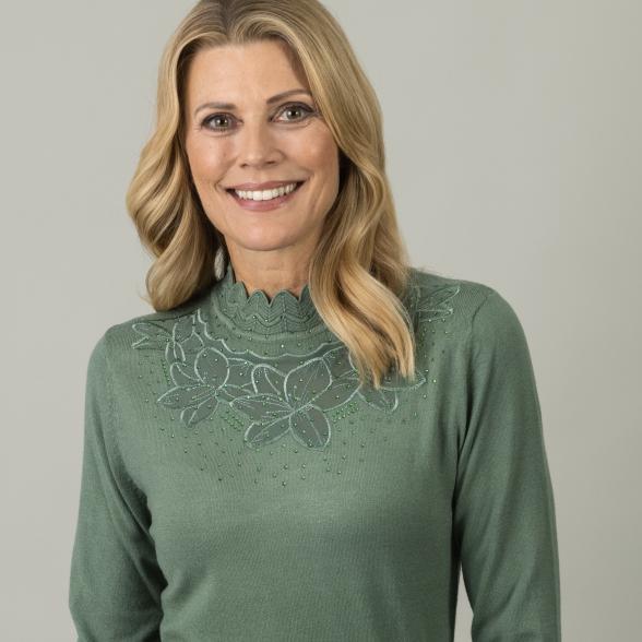 TRENDS by J. Leibfried Damen-Pullover, salbei 46-50 - 105328300003 - 1 - 588px