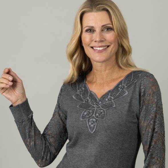 TRENDS by J. Leibfried Damen-Pullover, grau - 105329300000 - 1 - 588px