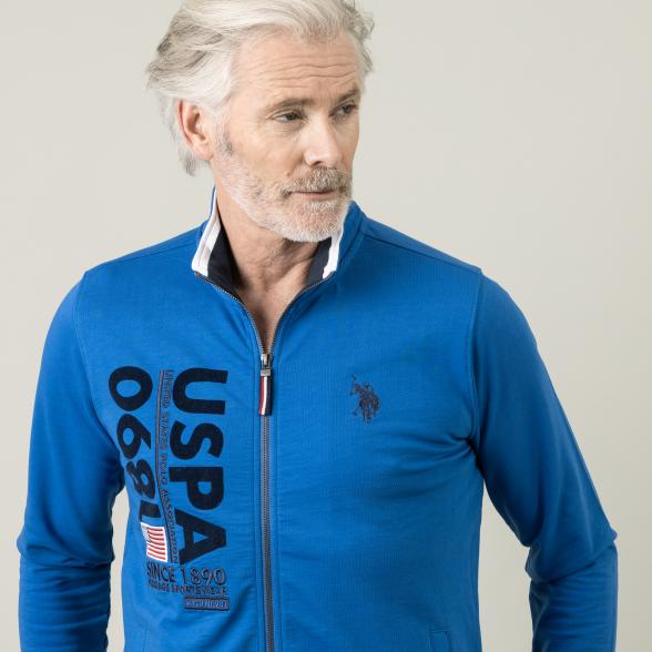 U.S. POLO ASSN. Herren Sweatjacke, royalblau - 105331400000 - 1 - 588px