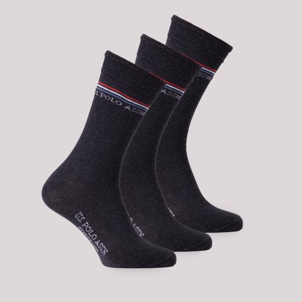 US. POLO ASSN. Herren 3er Pack Socken anthrazit 43/46 - 105333000002 - 1 - 588px