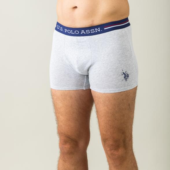 US. POLO ASSN. 2er Pack Boxershorts schwarz/grau L - 105335500002 - 1 - 588px