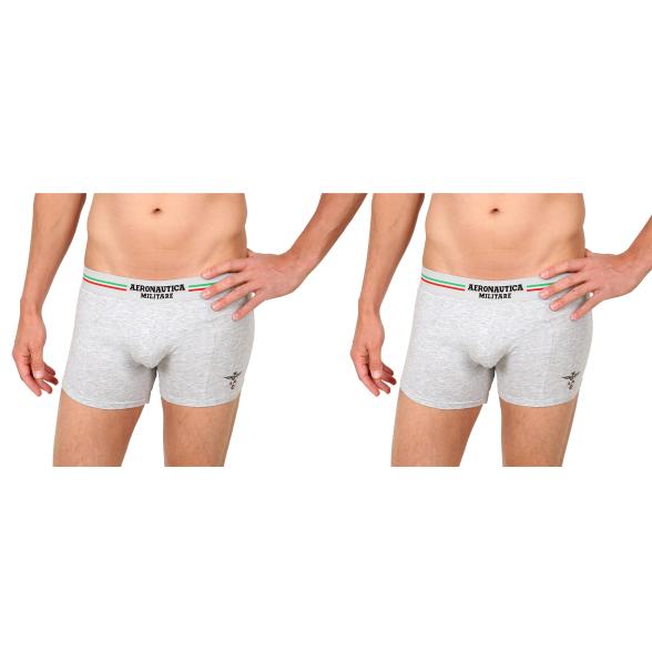 AERONAUTICA MILITARE 2er pack Herren Shorts grau - 105338800000 - 1 - 588px