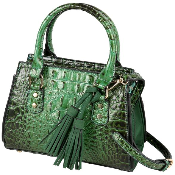 Damen Henkeltasche kroko - 105398700000 - 1 - 588px