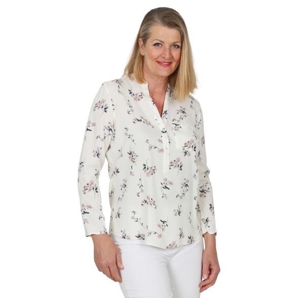 Z-ONE Damen Bluse mit Blumendruck, multicolor - 105433200000 - 1 - 588px