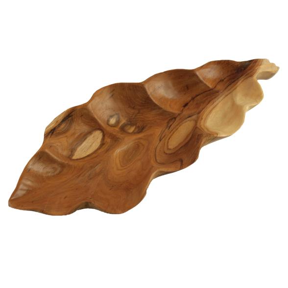 Darimana Teakschale Blatt schmal 45 cm - 105484900000 - 1 - 588px