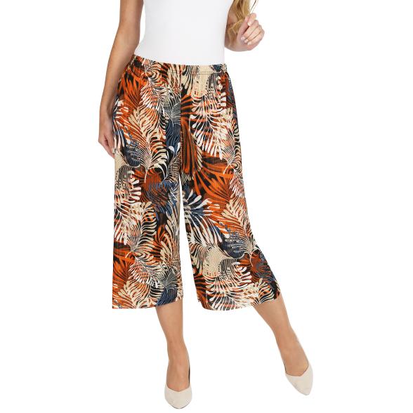 Leichte Damen-Sommerhose, Bambusfasern  multicolor 4XL/5XL (52/56) - 105490600003 - 1 - 588px