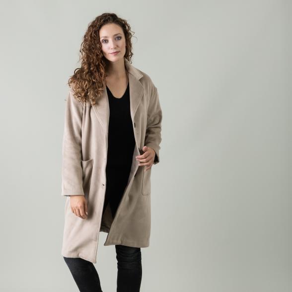 Z-ONE Damen Mantel, beige 44 - 105534800003 - 1 - 588px