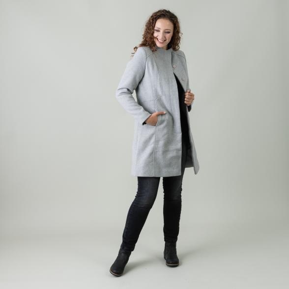 Z-ONE Damen Mantel, grau - 105536000000 - 1 - 588px