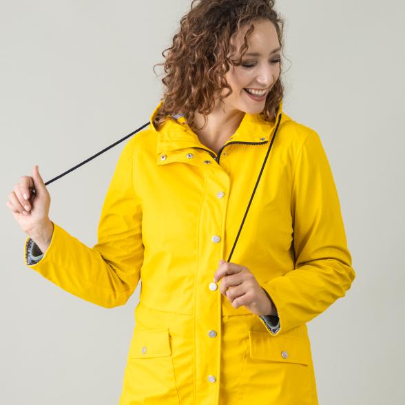 Z-ONE Damen Regenjacke gelb - 105536100000 - 1 - 588px