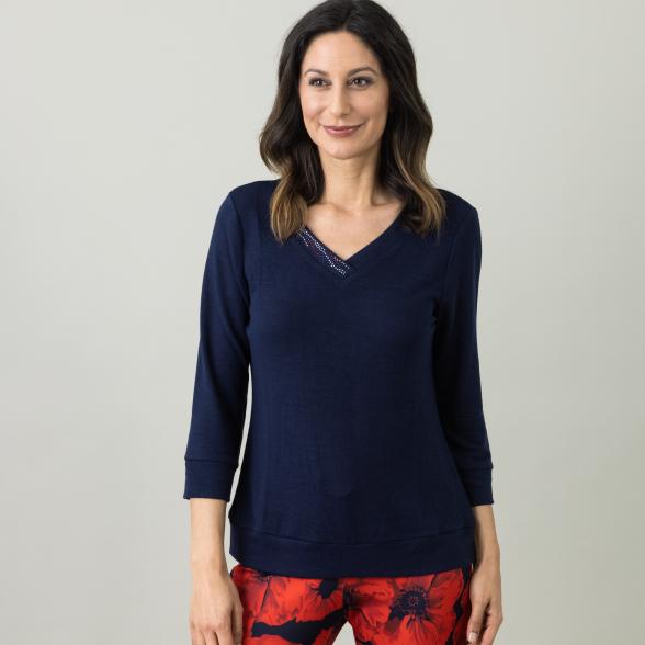 mocca by Jutta Leibfried Shirt navy - 105703100000 - 1 - 588px