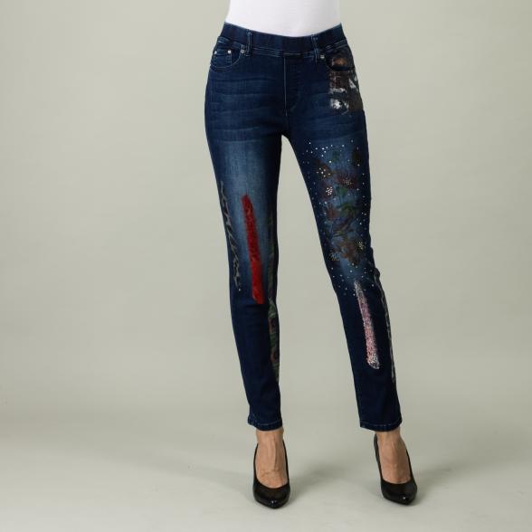 Zauberhose 'Perfect Joelle', dunkelblau 32/34 - 105708500001 - 1 - 588px