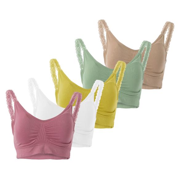 COSY COMFORT 5erPack Bustier mit Spitze multicolor - 105732200000 - 1 - 588px