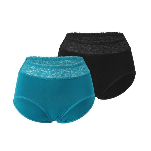 COSY COMFORT 2er Pack Slip petrol/grau - 105733500000 - 1 - 588px