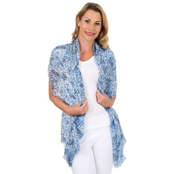 Seidenschal paisley blau - 105753000000 - 1 - 588px