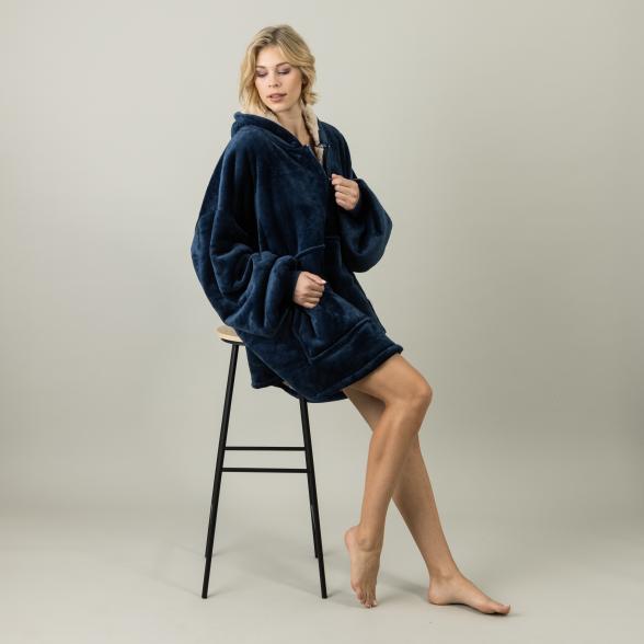 HOME Sweet HOME Hoodie-Jacke, marine - 105754100000 - 1 - 588px
