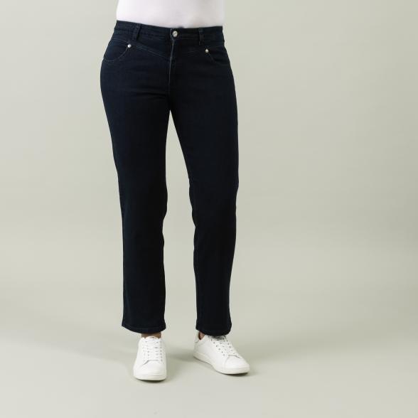 Jet-Line Damen-Jeans 'Betty' slim L30 blauschwarz - 105781100000 - 1 - 588px