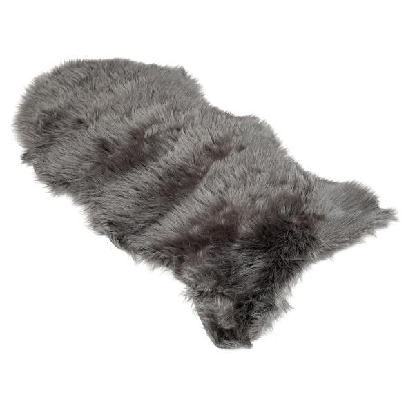 Schaf-Fellimitat anthrazit 50x90cm - 105801500000 - 1 - 588px