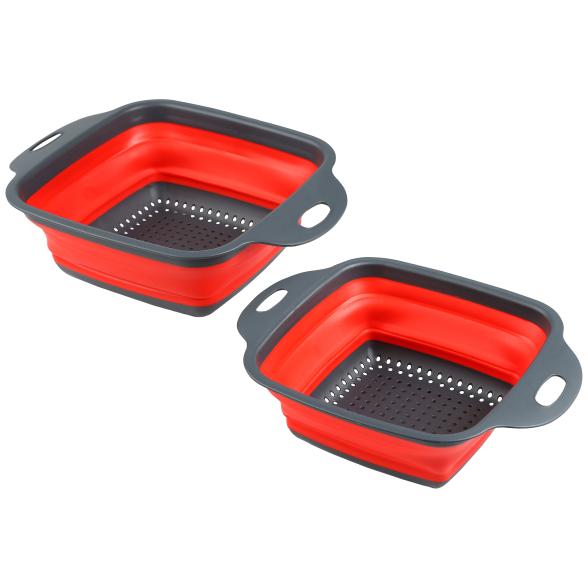 WOHNEN & GENIESSEN Faltbare Siebe 2er Set - 105856300000 - 1 - 588px