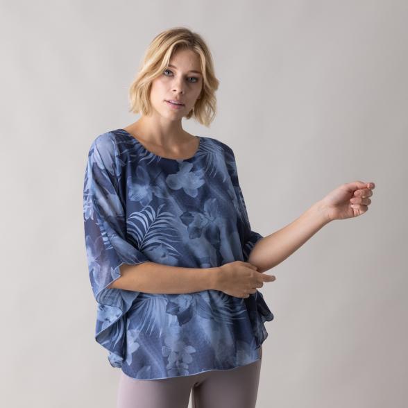 ashley brooke Damen Bluse, rauchblau - 105888500000 - 1 - 588px