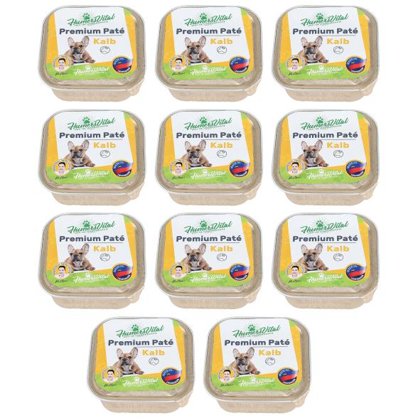 11x HumersVital Premium Paté Kalb  f. Hunde - 105892000000 - 1 - 588px
