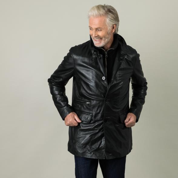 OTTO KERN Herren-Lederjacke 'Steffen' schwarz - 105962400000 - 1 - 588px