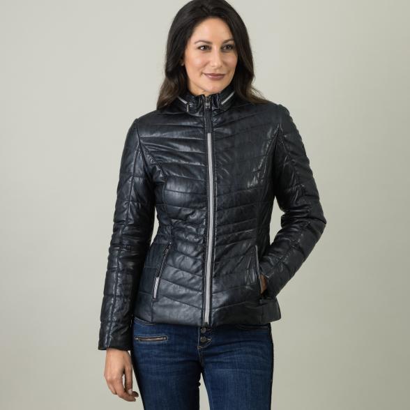 OTTO KERN Damen-Lederjacke 'Lucie', marine - 105965300000 - 1 - 588px