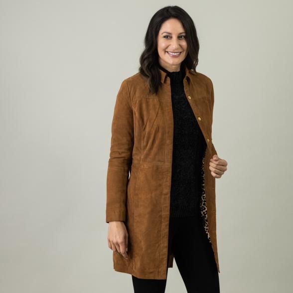 OTTO KERN Damen-Ledermantel 'Mandy' cognac - 105965600000 - 1 - 588px