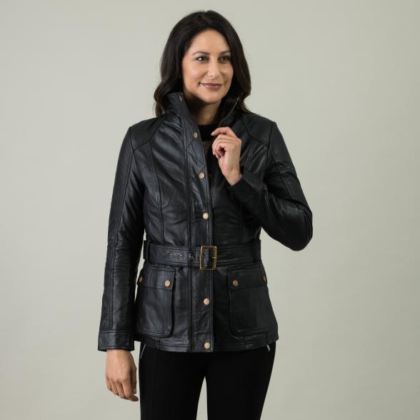 OTTO KERN Damen-Lederjacke 'Trient', schwarz - 105966100000 - 1 - 588px