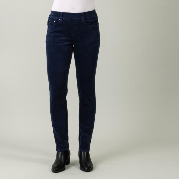 mocca by Jutta Leibfried Jeans 'Samt-Look', blau - 106039000000 - 1 - 588px