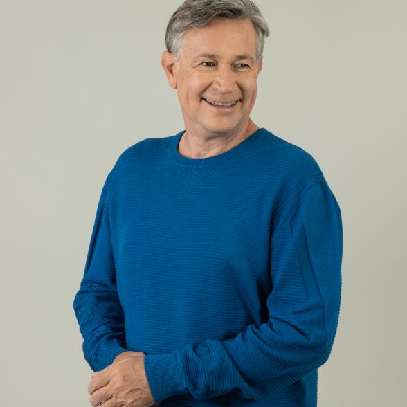 comfort knit Herren Pullover, royalblau - 106080200000 - 1 - 588px