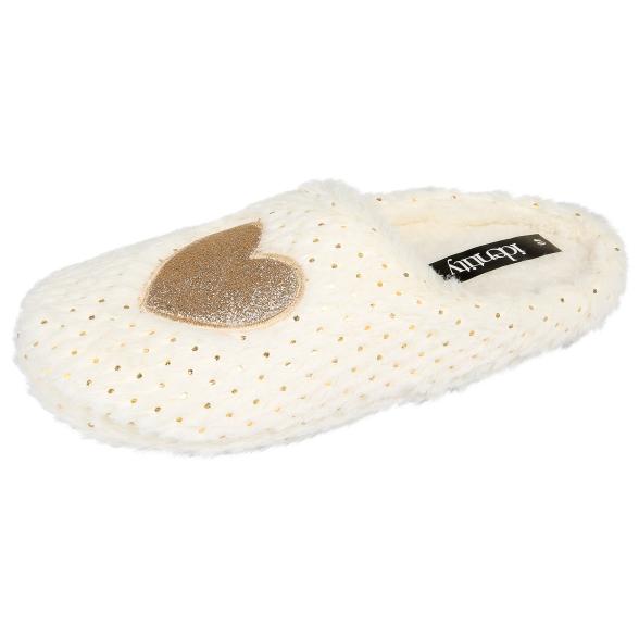 Damen Hausschuhe offwhite/gold - 106158700000 - 1 - 588px