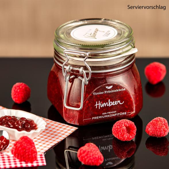 Himbeerkonfitüre im Rexglass 550g - 106235000000 - 1 - 588px