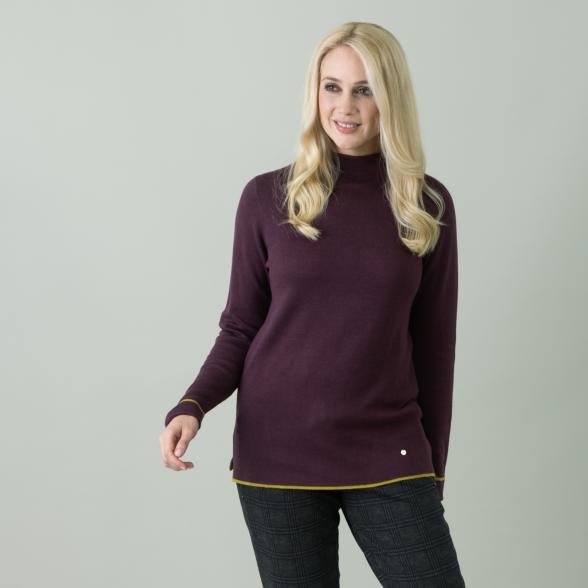 GINA LAURA Damen Pullover, bordeaux - 106294600000 - 1 - 588px