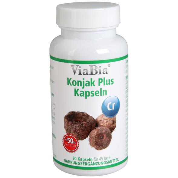 ViaBia Konjak Plus Kapseln + 50 % - 106315300000 - 1 - 588px