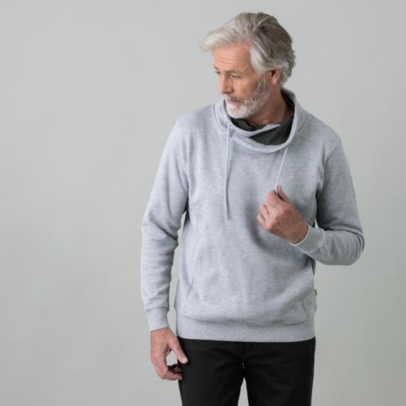 RAY Herren Sweatshirt, grau meliert - 106327600000 - 1 - 588px