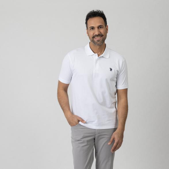 U.S. POLO ASSN. Herren-Poloshirt Basic weiß - 106466000000 - 1 - 588px