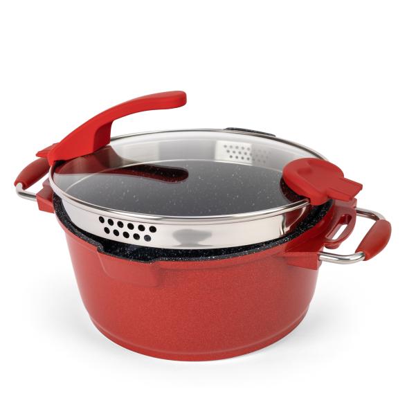 KING Multifunktionstopf  Ø24cm rot - 106496800000 - 1 - 588px