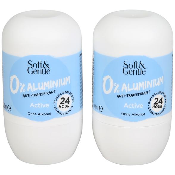 Soft & Gentle 0% Aluminium Active Deo 2 x 50 ml - 106550900000 - 1 - 588px