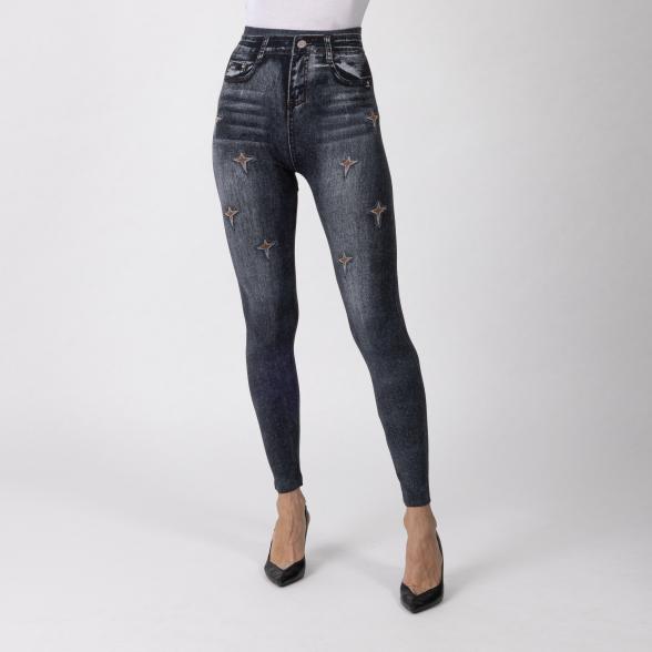 FASHION NEWS  Seamless-Jeansleggings, schwarz - 106619100000 - 1 - 588px