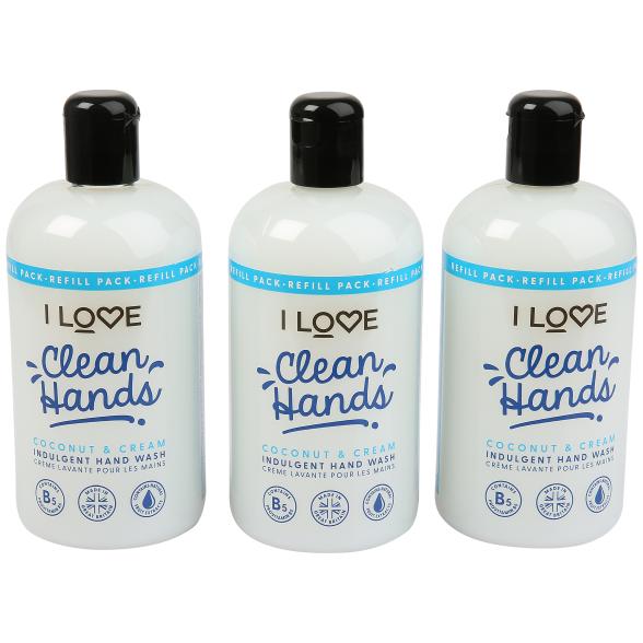 I love Coconut & Cream Handseife 3 x 500ml - 106875400000 - 1 - 588px