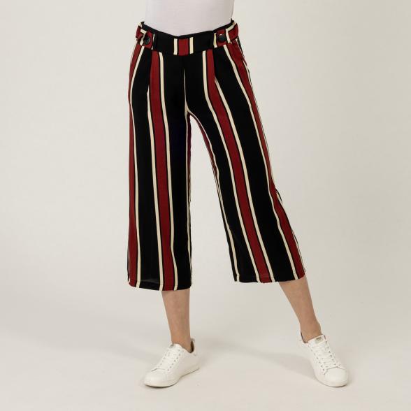 ZABAIONE Damen Hose, rot gestreift - 107290600000 - 1 - 588px