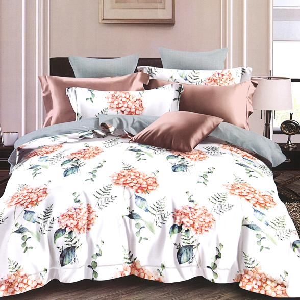 AllSeasons Bettwäsche 6tlg. grün-weiß Blumen - 107380500000 - 1 - 588px